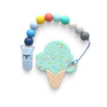 Ice Cream Teether Set - Mint image