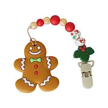 Gingerbread Man Teether Set image