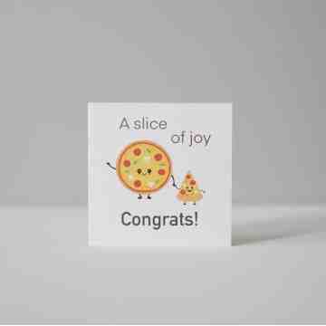 Card - Pizza image