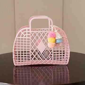 Zia Basket - Baby Pink image